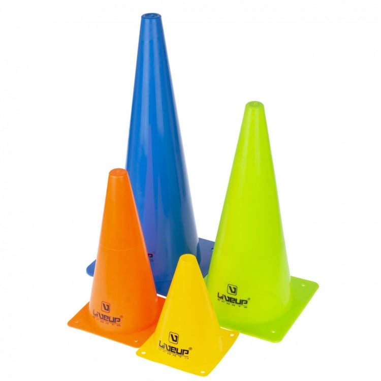 CONE DE AGILIDADE - 18, 28, 38, 48cm - LIVEUP